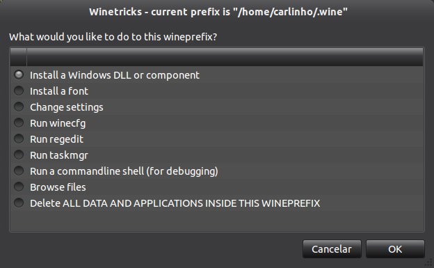 winetricks tela 2 Instalação do Microsoft Office 2010 no ubuntu 11.10 com Wine 1.4